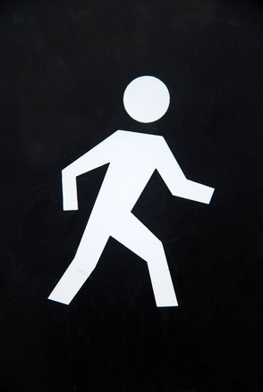 Pedestrian sign